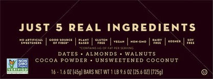 Larabar Cocoa Coconut Chew, Gluten Free Vegan Fruit & Nut Bars, 16 ct