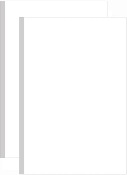 (2-Pack) 11" x 17" White Legal Size Card Stock Paper - 100 Sheets Premium Smooth 80lb Cover Cardstock, Perfect for Documents, Programs, Menus Printing