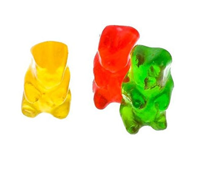 Kervan Candy Bebeto Assorted Gummy Bears - Fruity, Soft & Sweet Gummy Candy Bulk for Kids, Gift Snacks and Parties - Assorted Bear Gummies Party Size Bag (5 lbs)