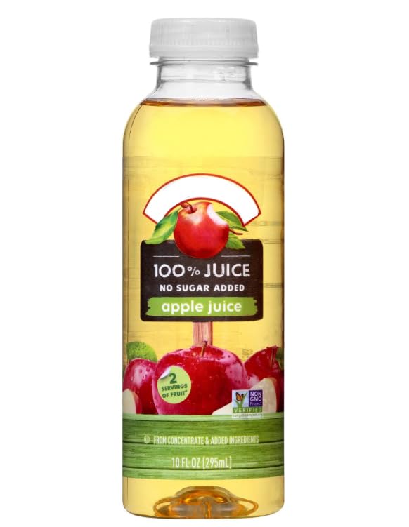 Apple nd Eve's 100% Juice Variety Pack, 12 Bottles (10 fl oz Each) – Apple & Orange Sunrise Blend