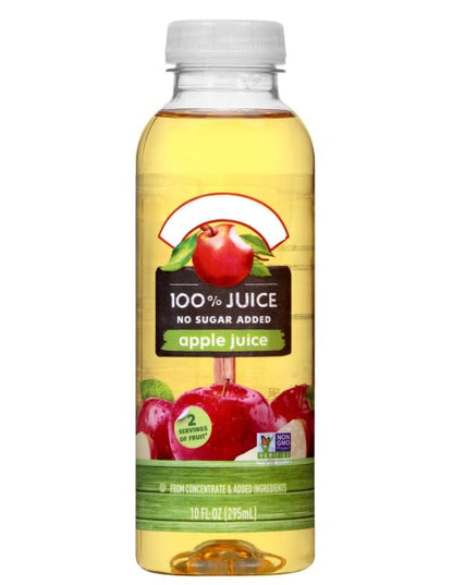 Apple nd Eve's 100% Juice Variety Pack, 12 Bottles (10 fl oz Each) – Apple & Orange Sunrise Blend