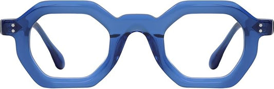 Blue Light Blocking Glasses - Anti Glare & Eyestrain, 99% Filter, Lightweight Acetate Frame for Gaming/Office/Reading