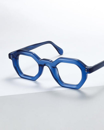 Blue Light Blocking Glasses - Anti Glare & Eyestrain, 99% Filter, Lightweight Acetate Frame for Gaming/Office/Reading