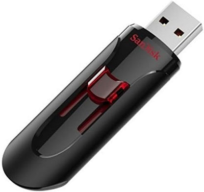 SanDisk 128GB (5 Pack) Cruzer Glide USB 3.0 Flash Drive SDCZ600-128G Bundle with (1) GoRAM Black Lanyard (128GB, 5 Pack)