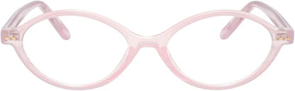 TIJN Olisa Blue Light Blocking Glasses for Women Men,Oval Glasses Frame Bluelight Glasses for Gaming/Computer/Screen