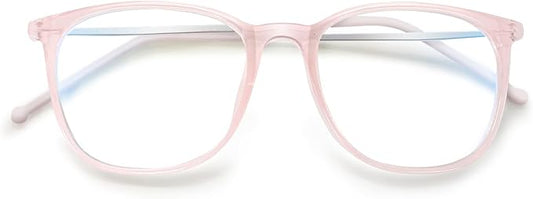 VISOONE Anti Slip TR90 Blue Light Blocking Glasses Size M Eyewear Frame with Anti Glare Eye Protection for Women GaeL
