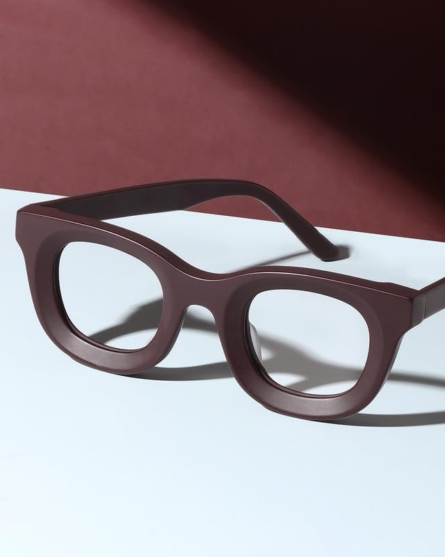 Blue Light Blocking Glasses - Anti Glare & Eyestrain, 99% Filter, Lightweight Acetate Frame for Gaming/Office/Reading