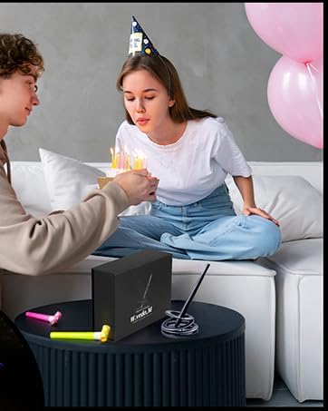 Ballpoint pen STURNIUM 3.0 EDITION.Floating and Magnetic levitating pen for Desktop decoration.Luxury hoverpen gift for men and women (Multiple colors are available) (Starlight Silver)