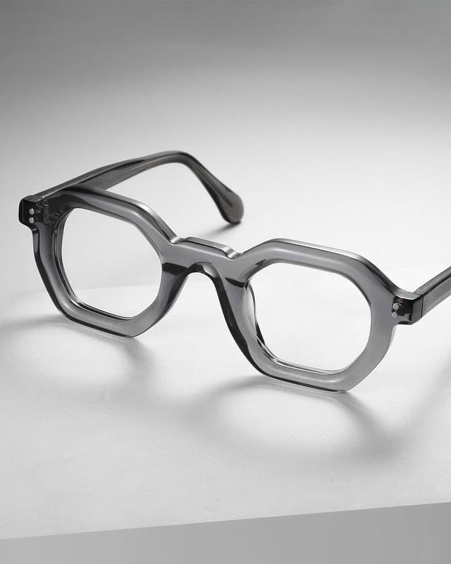 Blue Light Blocking Glasses - Anti Glare & Eyestrain, 99% Filter, Lightweight Acetate Frame for Gaming/Office/Reading
