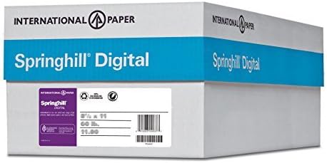 Springhill 11” x 17” Canary Yellow Copy Paper, 24lb Bond/60lb Text, 89gsm, 2,500 Sheets (5 Reams) – Colored Printer Paper with Smooth Finish – Versatile and Flexible Computer Paper – 04045C