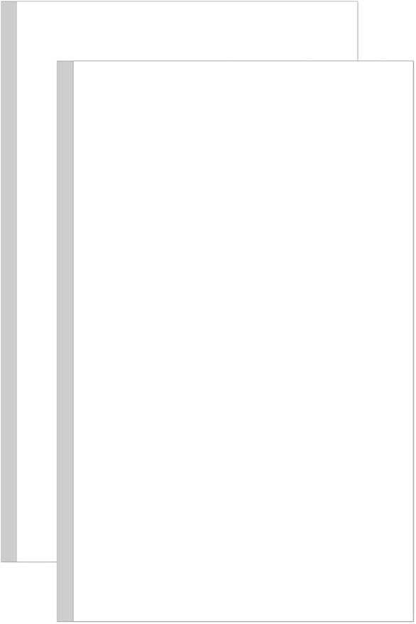 (2-Pack) 8.5" x 14" White Legal Size Card Stock Paper - 100 Sheets Premium Smooth 80lb Cover Cardstock - Perfect for Arts and Crafts, Documents, Programs, Menus Printing, Posters