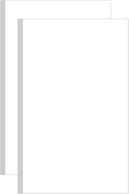 (2-Pack) 8.5" x 14" White Legal Size Card Stock Paper - 100 Sheets Premium Smooth 80lb Cover Cardstock - Perfect for Arts and Crafts, Documents, Programs, Menus Printing, Posters
