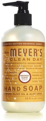 MRS. MEYER'S HAND SOAP,LIQ,ORNGE CLOVE, 12.5 FZ