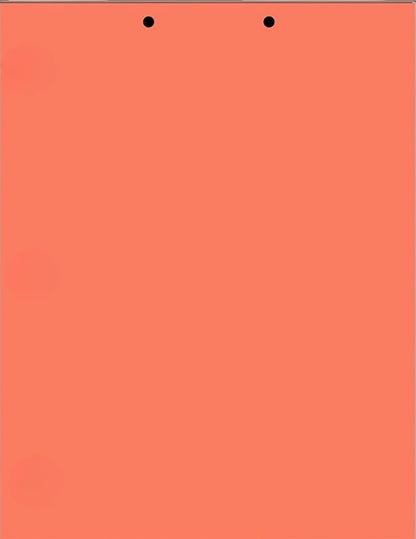 Limited Papers(TM) Writing Copy and Printing Paper, 8.5" x 11", 2 Hole Top-Punched, 20 Pound Text, 500 Sheets Per Ream. (500, Salmon)