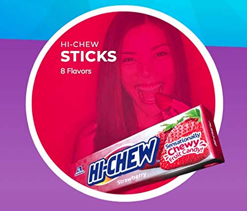 Hi-Chew Sensationally Chewy Japanese Fruit Candy, Banana, 1.76 Ounce (Pack of 10)