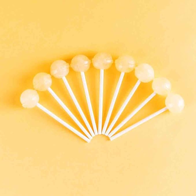 Dum Dums Birthday Cake Lollipops - Bulk Candy Box with Lollipops Individually Wrapped, Single Flavor Gourmet Suckers - 50 Count