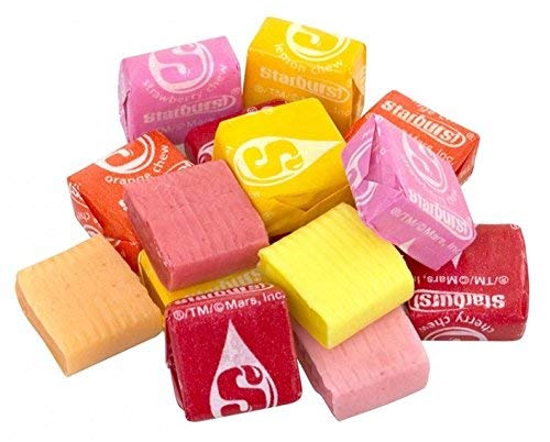 ASSORTIT X Starburst Collab Original Chewy Candy 5.5 lbs Soft Fruit Chews Candies Bulk Family Size Individually Wrapped 88 Oz