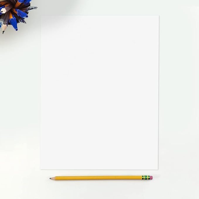 LUXPaper 8.5" x 11" Classic Crest Paper | Letter Size | Brilliant White | 70lb. Text | 250 Qty
