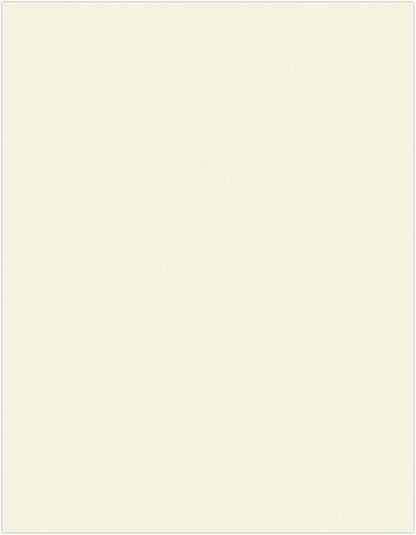 LUXPaper 8.5" x 11" Classic Crest Paper | Letter Size | Baronial Ivory | 24lb. Text | 50 Qty