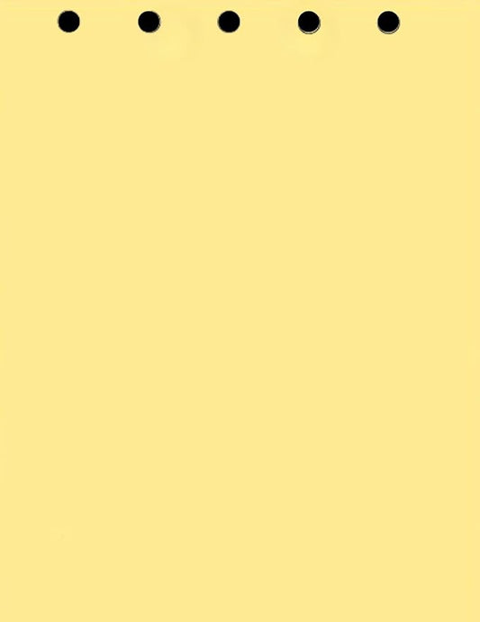 Limited Papers(TM) Writing and Copy Paper, Variation of Colors 8.5" x 11", 5 Hole Top-Punched, 20 Pound Text, 500 Sheets Per Ream. (5000, Buff)
