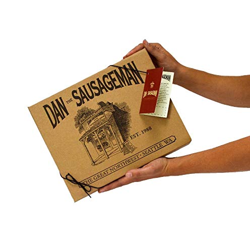 Dan the Sausageman Signature Gifts (Sounder) Gourmet Food Gift Baskets: The Ideal Meat and Cheese Gift Set for Thank You, Holiday, Mothers Day, or Congratulations | Natural Summer Sausage Beef Snack Box Variety Pack