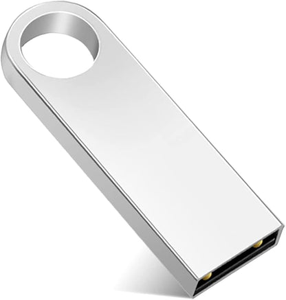 Generic USB Memory (5 Pack Metal USB Silver, 64GB)