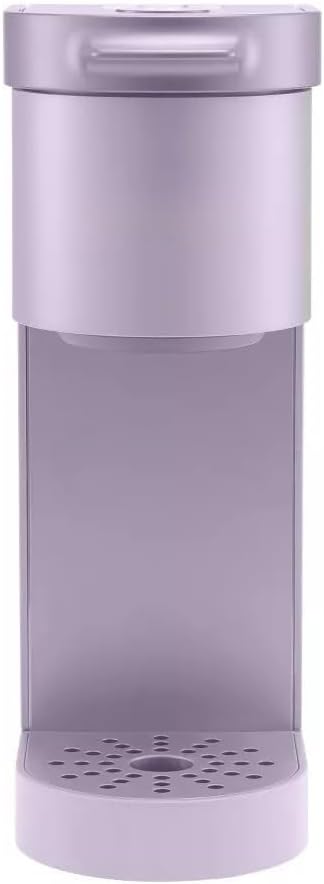 KeuriigK K-Mini Go Compact Single-Serve Coffee Maker with KCup Compatibility, Strong Brew Function, and Removable 42 oz Reservoir - Perfect for Small Spaces, Dorms, or Travel (Purple)