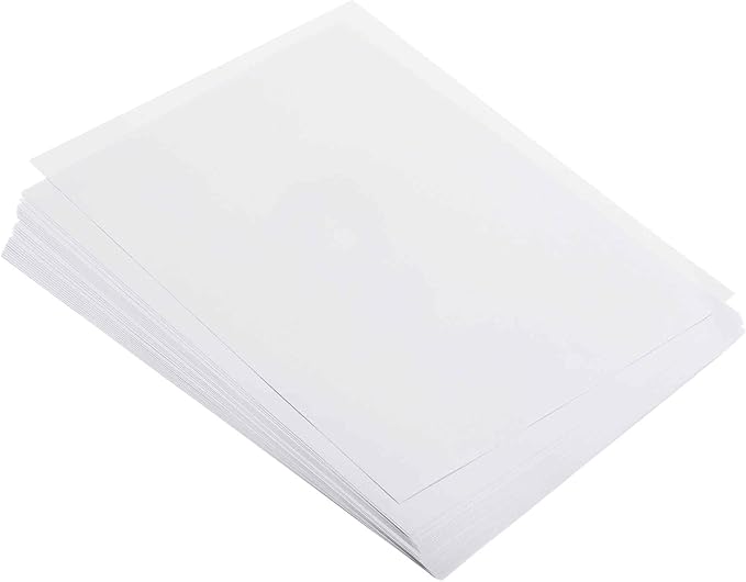 MECCANIXITY 50 Sheets Colored Copy Paper 16.5 x 11.7 Inch Printer Paper 80gsm White for Office Printing, Document Copying, Invitations, Forms, Art Projects