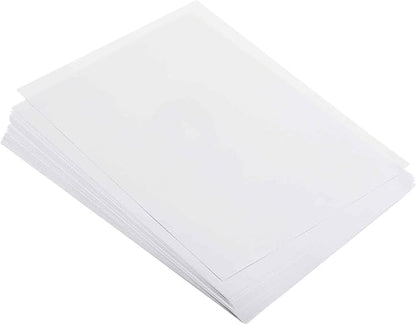 MECCANIXITY 50 Sheets Colored Copy Paper 16.5 x 11.7 Inch Printer Paper 80gsm White for Office Printing, Document Copying, Invitations, Forms, Art Projects