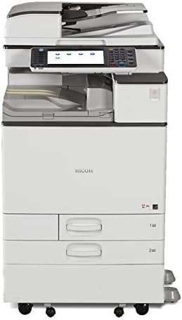 Renewed Ricoh Aficio MP C3503 Color Multifunction Copier - A3, 35 ppm, Copy, Print, Scan, 2 Trays and Stand (Renewed)