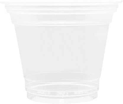 Karat [1000 ct] 9oz Plastic Cups, Clear Disposable Cold Cup for Dessert, Fruit, and More, 92mm (C-KC9)