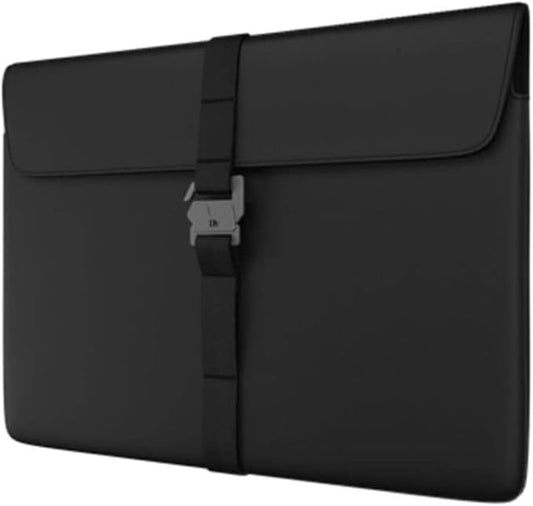 Db Journey The Essential Laptop Sleeve - 16" Protective Nylon Laptop Case for Travel, Lightweight & Durable, Computer Carrying Bag, Compatible with MacBook Pro - Black Out
