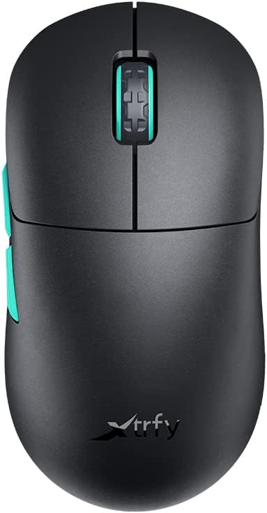 Xtrfy M8 Wireless Ultra-Light Gaming Esports Mouse. lag-Free (Black)