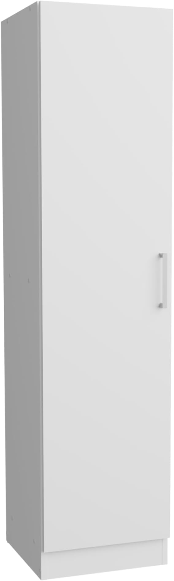 Kappesberg Santa Fe 1-Door Tall Cabinet with Shelves – Space-Saving Storage for Laundry, Kitchen, Office or Bedroom – 59" H