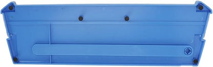 Pssopp Small Paper Cutter, Accurate Portable Paper Trimmer with Premium Plastic, High Stability for 12.40in A3, Ideal for Office and Home (13830 Blue)