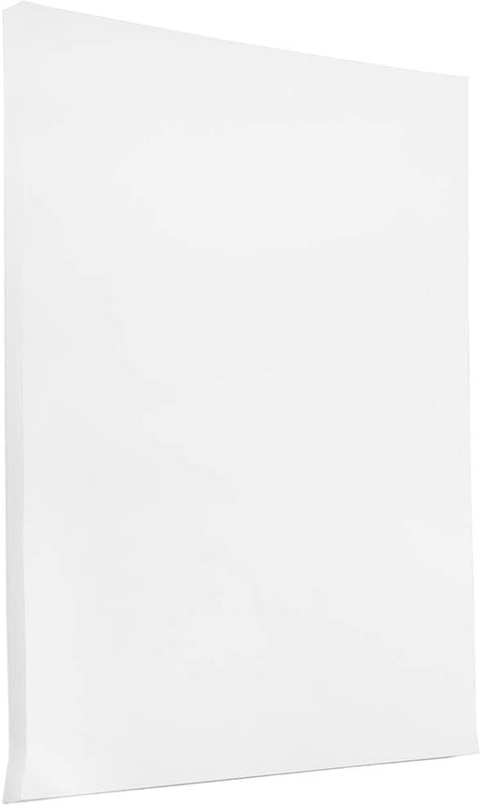 JAM PAPER Glossy Tabloid 32lb 2 Sided Paper - 120 GSM - 11 x 17 - White - 100 Sheets/Pack