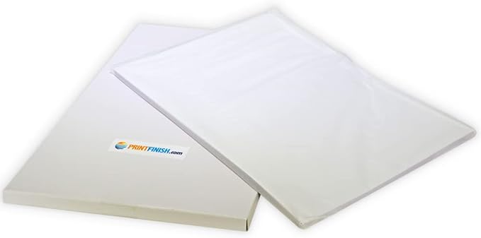 Printfinish Synthetic Laser Paper | 13x19 Weatherproof Copy Paper | 305mm x 457mm 14 Mil Tear Resistant Printer Paper | Superior Laser Image Quality | Ideal for Full-Colour Prints (Box of 25)