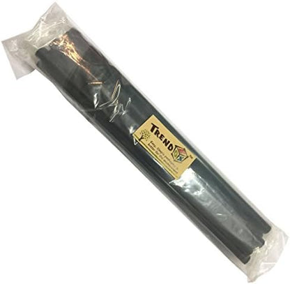 TrendBox Pack of 100 Black 11mmx270mm - Hot Melt Glue Sticks Strips Melting Adhesive for Handmade Craft DIY Home Office Project Craftwork Fix & Repairs