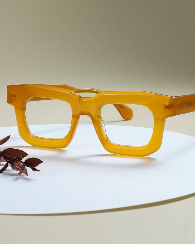 Blue Light Blocking Glasses - Anti Glare & Eyestrain, 99% Filter, Lightweight Acetate Frame for Gaming/Office/Reading