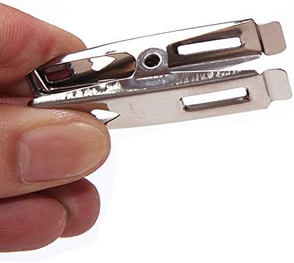 Towel Clips 40 Pack Metal Clothes Pins,Stainless Steel Clothespin Clips for Drying Socks,Hanging Clips,Heavy Duty Clothes Pin,Metal Clips for Craft