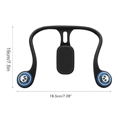 Alomejor Ergonomic Posture Corrector with Intelligent Chip Hunchback Monitoring for Back Neck Support Work Study Office Home – Adjustable Posture Support for Men Women