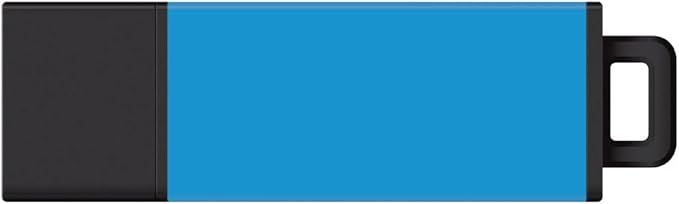 Centon DataStick Pro2 USB 2.0 Flash Drive 8GB x 1, Bright Blue (S1-U2T18-8G)