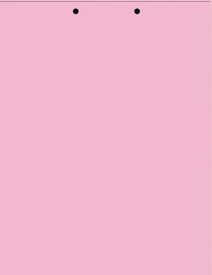 Limited Papers(TM) Writing Copy and Printing Paper, 8.5" x 11", 2 Hole Top-Punched, 20 Pound Text, 500 Sheets Per Ream. (2500, Pink)