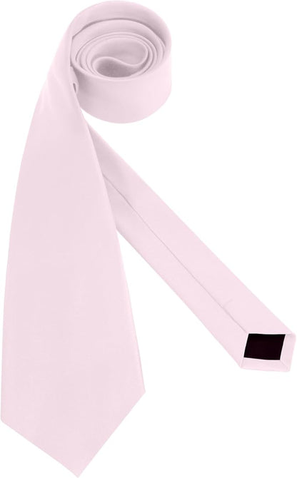Men's Ties Solid Pure Color 3.15" (8CM) Necktie Plain Formal Business Wedding Black Ties For Men
