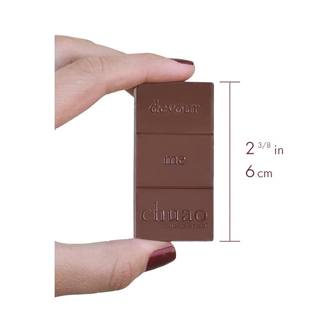 Chuao Chocolatier Sweet & Salty Milk Chocolate Mini Bars | Gourmet Chocolate Sea Salt European No Preservatives | For Gift Baskets, Christmas, Valentines Day, Gifts for Women, Men, Birthday, Thank You, Care Package | 24 Pack
