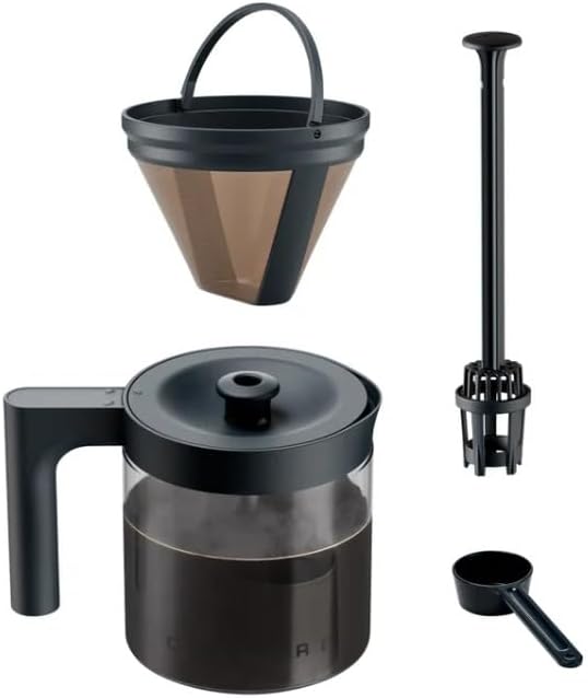 Chefmans Caffeinator Drip 14-Cup Programmable Coffee-Maker, Automatic Coffee Machine with Blooming Cycle, Wide Showerhead, Bold Brew Strength, Espresso machine for Home Large Drip Coffee Maker