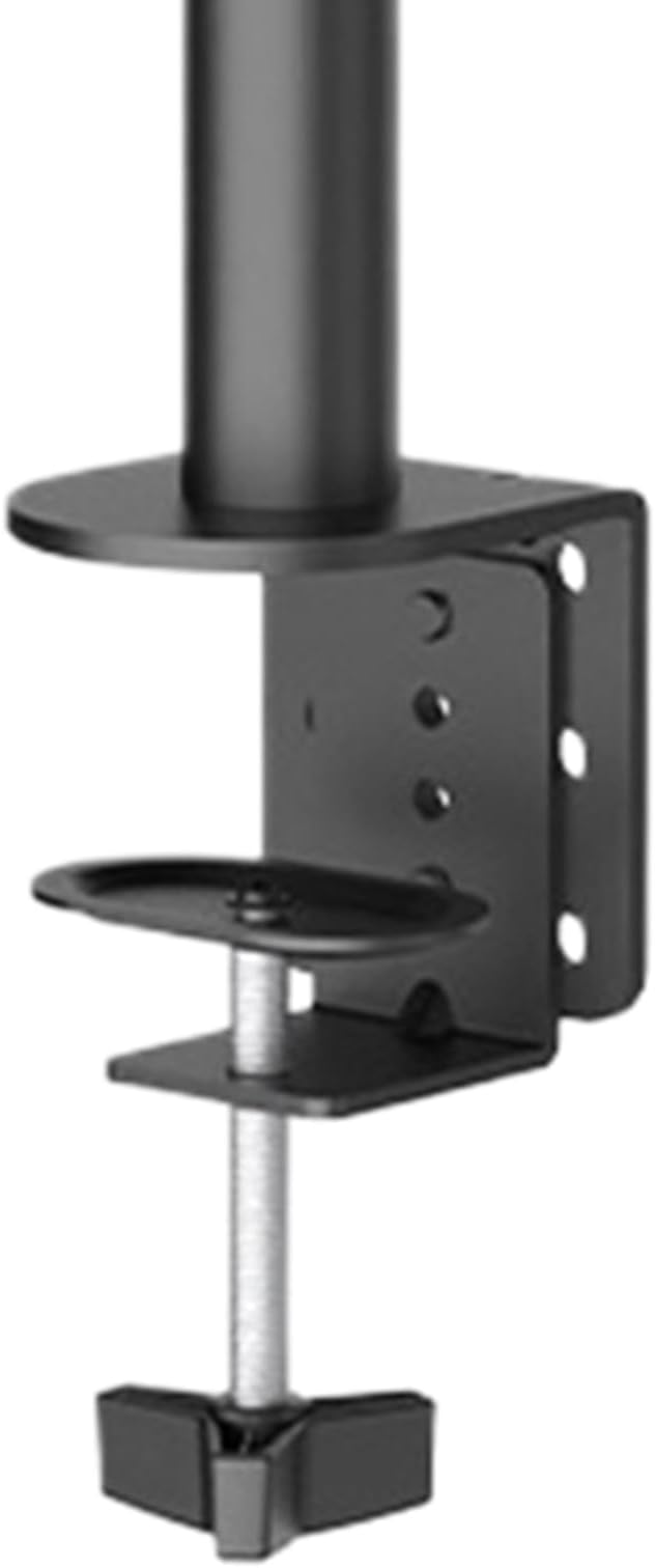 Monitor Stand, Fully Adjustable Ergonomic Rack, Computer Screen Desk Mount, Height Adjustable Space Saving Riser for Video Watching Coding Office Home Gamers E Programmers Work Setup