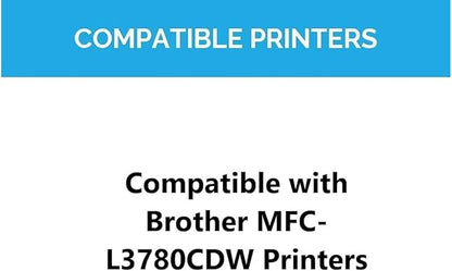 LD Products TN229 Toner Cartridge Replacement Set Compatible with Brother TN229XL TN-229 (Black TN229XLBK, Cyan TN229XLC, Magenta TN229XLM, Yellow TN229XLY, 4-Pack) for MFC-L3780CDW Printer