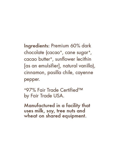 Chuao Chocolatier Spicy Maya Dark Chocolate Bars | Gourmet Cinnamon Cayenne Artisan No Preservatives | 24 Pack (0.39 oz each)