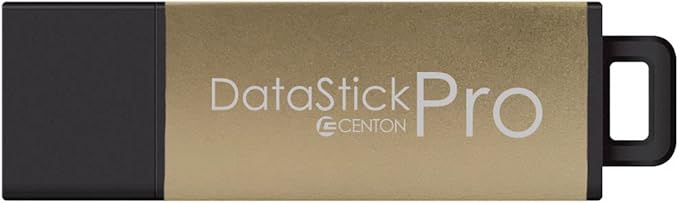 Centon USB 2.0 Datastick Pro (Gold Metallic), 128GB
